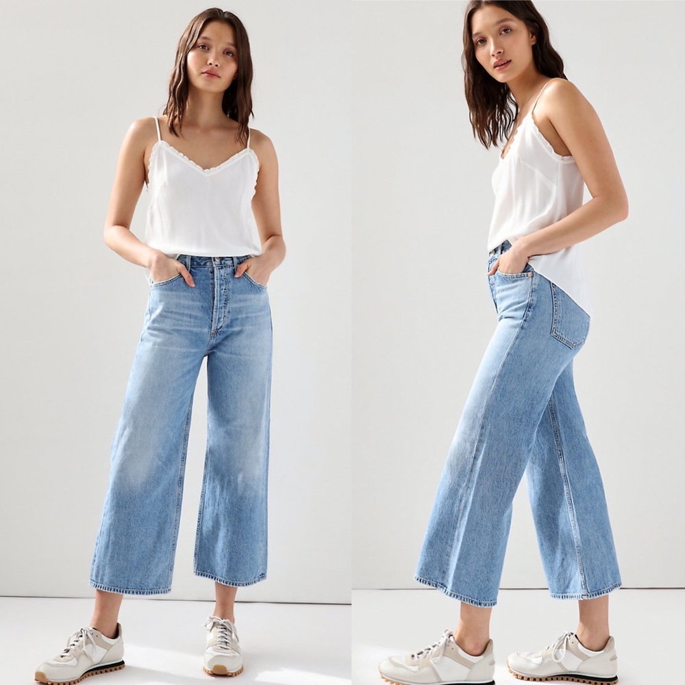 Citizens Of Humanity Jeans 27 Sacha High Rise Wide Leg Tularosa! NWT!